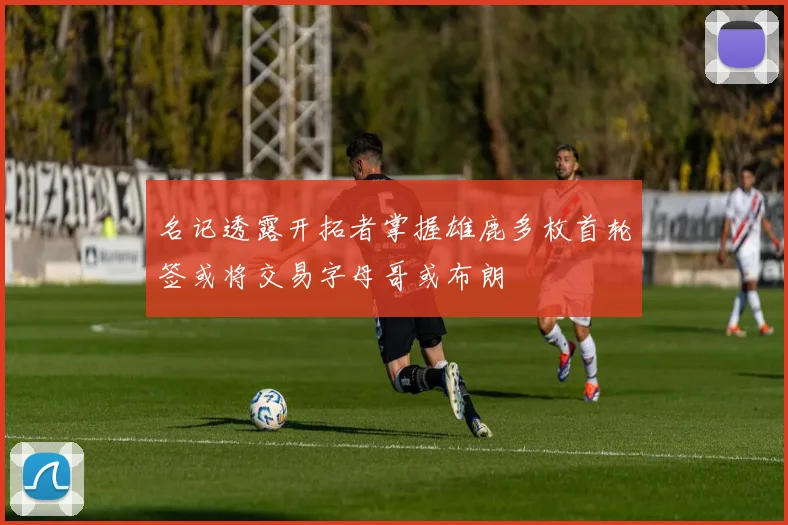 名记透露开拓者掌握雄鹿多枚首轮签或将交易字母哥或布朗